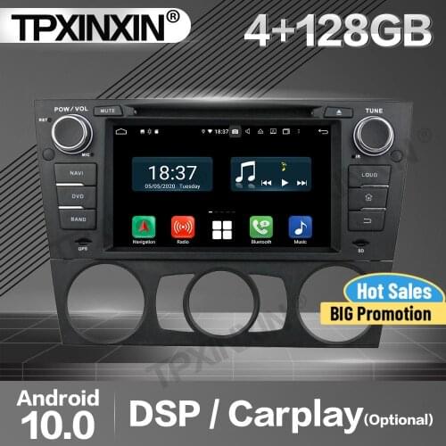 128G Carplay Car Radio 2 Din Stereo Receiver Android 10 For Benz E90 Saloon 2005-2009 2010 2011 2012 GPS Player Audio Head Unit