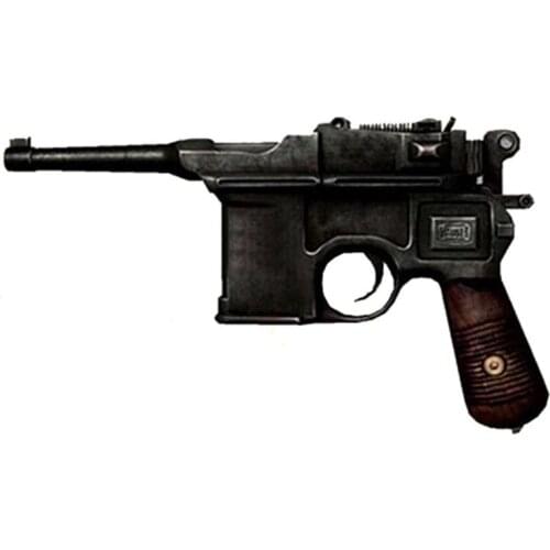 Free shipping paper model gun Mauser pistol 1:1 Firearms/Handmade waterproof kids diy Educational toy