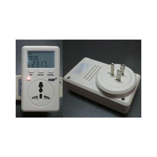 Digital Electricity Energy Meter Tester Monitor indicator Voltag Power Balance Energy saver Meter WF-D02A Taiwan plug