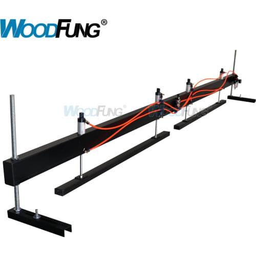 Woodworking Machinery Parts Precision Panel Saw Pneumatic Presser Push Table Saw