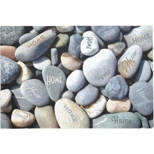 Home Carpets Floor Rug Indoor Outdoor Beach Stones Doormat Area Rugs Front Doormats Office Doormat Bathroom Mats Non Slip