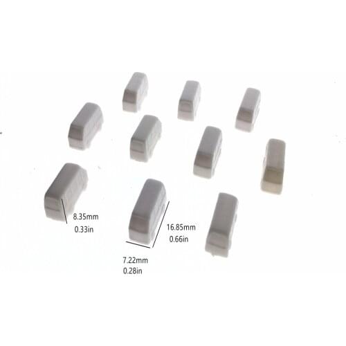 White Model Car Bus 1/300 Ratio Toy Mini Landscape Sand Table Production And Construction Diorama ABS Plastic Manual Simulation