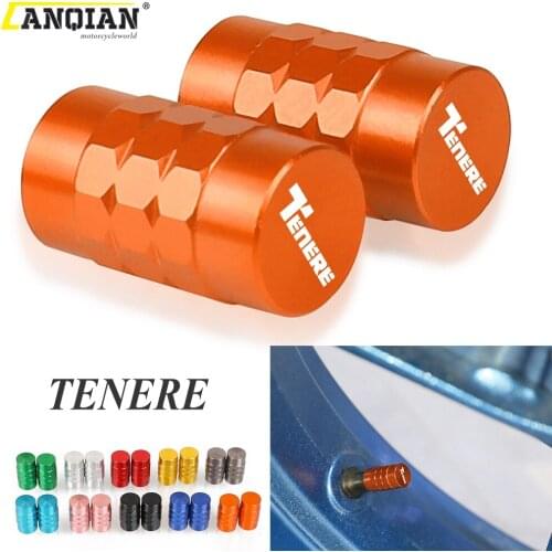 For YAMAHA XT600ZT XT600ZE XTZ660 XT1200Z XT1200ZE SUPER TENERE700/900 RALLY Motorcycle Wheel Tire Valve Cap Tyre Rim Stem Cover