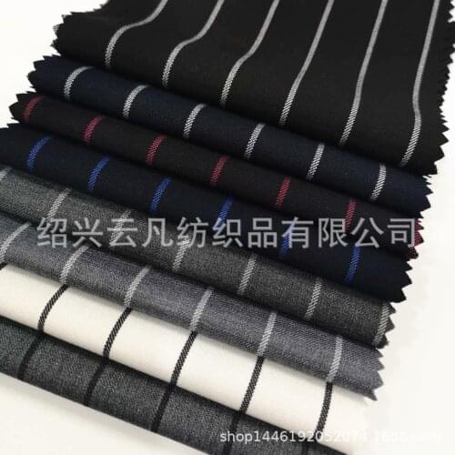 Striped Suit Fabric British Suit Tr Professional Mens Uniform Business Suit Boutique Suit Fabric