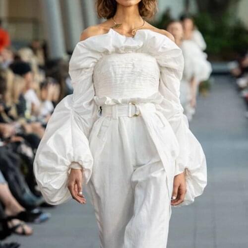 Liva girl Women's Ruffle Shirts