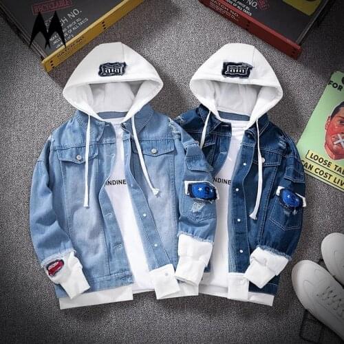 Manluodanni Mens Denim Jackets