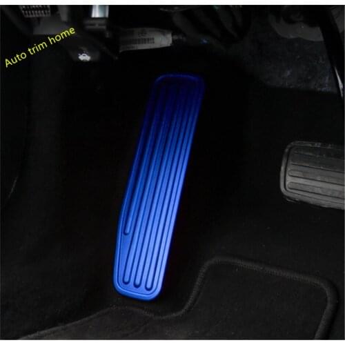 Lapetus Metal Foot Rest Pedal Frame Cover Trim 1 Pcs Fit For Chevrolet Camaro 2016 2017 2018 2019 2020 Left Hand Drive Model