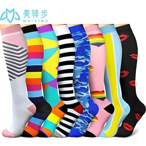 1 PAIR Per Set Compression Socks Compression Socks Elastic Socks Sports Socks Beautiful Leg Socks Drop Shipping Welcome