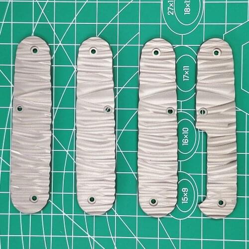 DIY Titanium Alloy TC4 Handle Scales Replacement for 84mm Victorinox Swiss Army Knife Mod