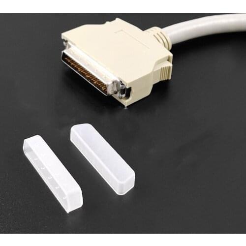 SCSI50PIN Dust cover,HPDB50P Male dust cover, protective sleeve, environmental protection PE dust cover ,connector dust cover