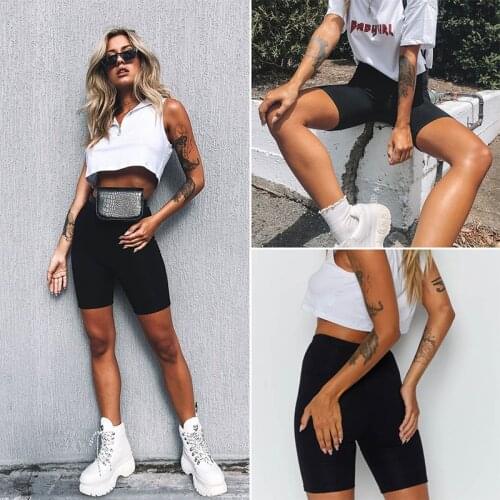 Sexy Shorts For Women Summer Thin Fitness Cycling Bike Shorts Casual Fashion Black Street Sweatpants High Stretch Cycling Shorts