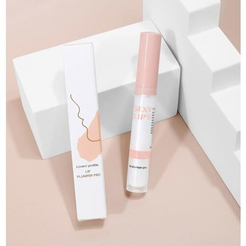 Lip Plumper Lip Enhancer Moisturized Clear Lip Oil Lip Plumping Serum Hydrating Moisturizing Clear Lip Gloss