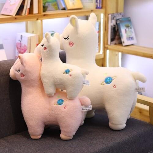 1pc 30/40/55cm Alpaca Plush Toy Cute Pillow Cushion Dolls For Children High Quality Soft Cotton Baby Animals For Gift