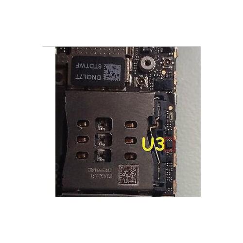 10pcs/lot For iphone 5 5G Menu & Power Hold Key Home Button Control ic U3 6 pin IC Chip