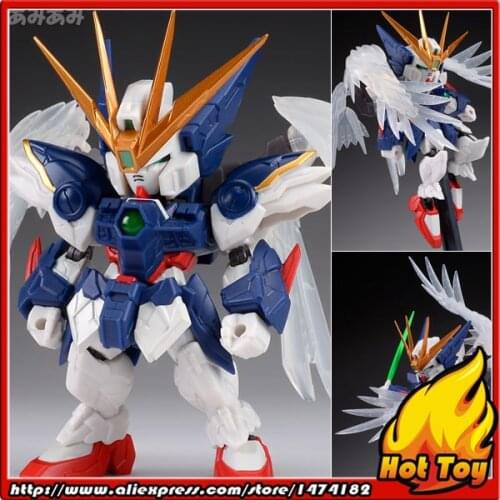 100% Original BANDAI NXEDGE STYLE [MS UNIT] Action Figure - Wing Gundam Zero (EW Ver.) from "Gundam Wing: Endless Waltz"