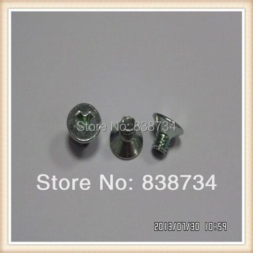 1000pcs m2*8mm 304stainless steel phillips countersunk falt head micro delectric machine screw