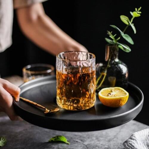 2 Pcs/lot 230ml classical fashion transparent whiskey shot glass high quality beer wine glass cups GLA-89