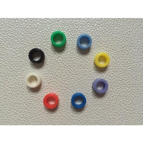 25Pcs/bag MULTI-COLOR large Type Dental Silicone Instrument Color Code Rings