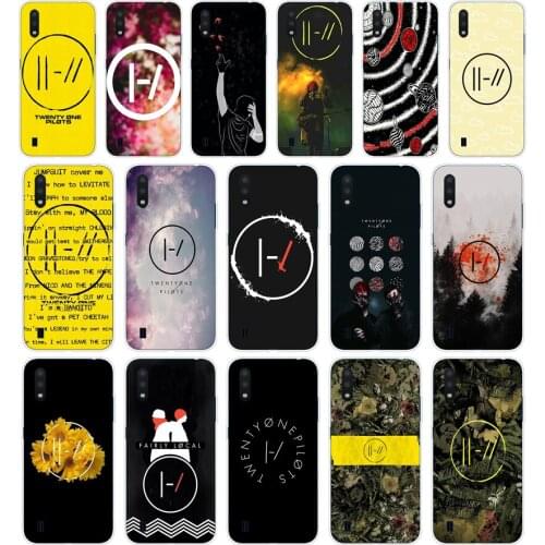 40 HyrCase Twenty One Pilots 21 Pilots Soft Silicone Tpu Cover phone Case for Samsung Galaxy A01 A10 2019 A20 A20E A20S M11 M21