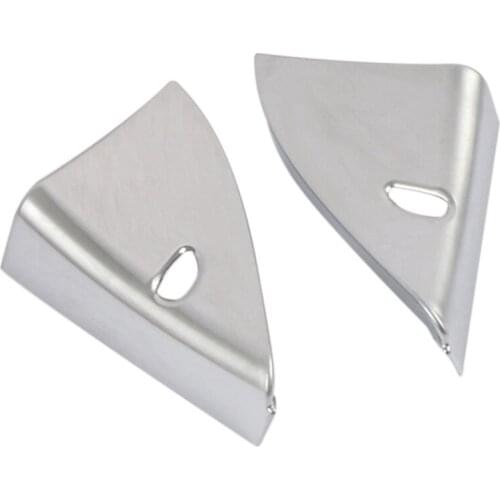 AU05 -Car Triple-cornered Tweeter Cover A-Pillar Speaker Cover for Nissan Qashqai J11 Dualis 2 X-Trail 2016 2017 2018 2019