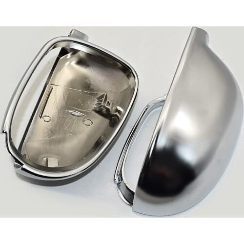 For VW for Golf 5 GTI Jetta MK5 2006 2007 2008 2009 Car Auto Replacement parts Rearview Side Wing Mirror Cover Chrome