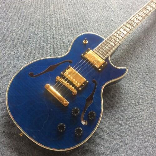 Free delivery, rosewood fingerboard, tiger maple top double convex surface Electric guitar , high quality electric guitar