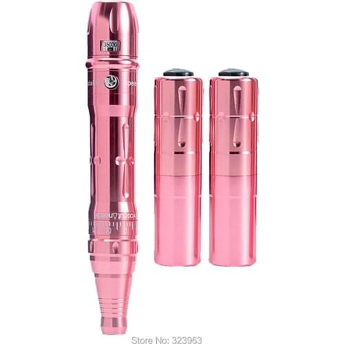 Wireless Microblading Machine Permanent Makeup Tattoo Pen for Ombre Powder Brows Microshading Eyeliner Lip with 2 Battery