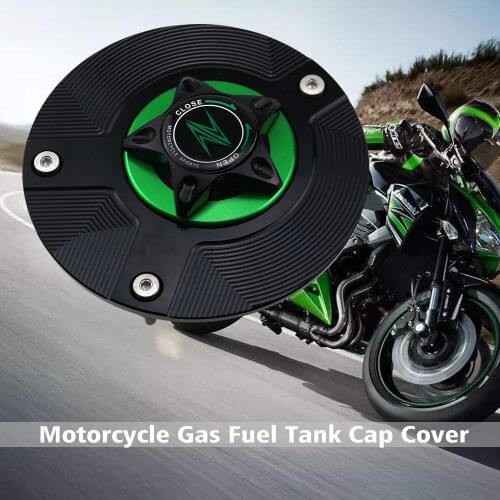 For KAWASAKI Z125 Z750 Z750R Z800 Z1000 Z1000SX Z1000R ZZR 1400/1200/600 GTR Motorcycle Quick Release Cover Gas Fuel Tank Cap