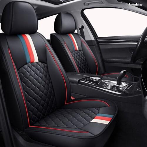 KOKOLOLEE leather car seat covers for auto alfa romeo 159 147 guilietta boxer brera spiden auto products car accessories seats