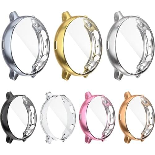 40mm/44mm Watch Case For Samsung Galaxy Watch Active 2 TPU Cover Case Shell Screen Protector 7styles