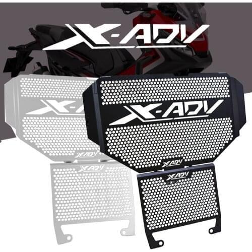 For HONDA XADV X-ADV 750 XADV750 2017 2018 2019 Motorcycle CNC Aluminum Radiator Grille Guard Cover Protector Water Tank Guard