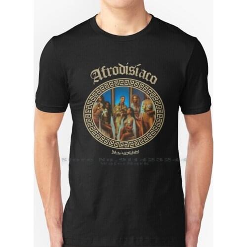 Aftodisiaco T Shirt 100% Pure Cotton Rauw Alejandro Creative Trending Vintage Cool Gift Euro Us Size Big Size