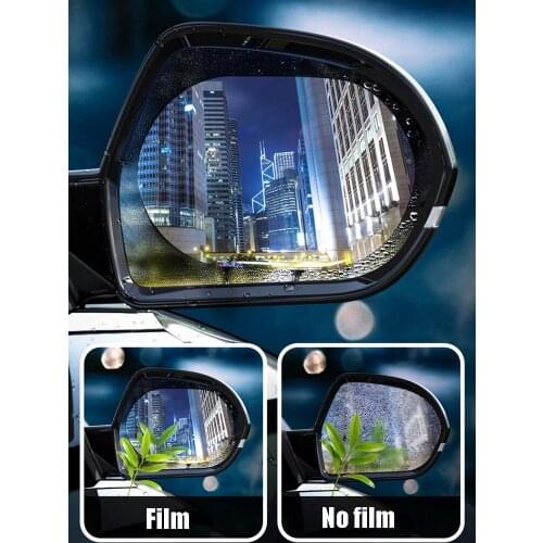 2 Pieces Of Automobile Waterproof film Automobile Rearview Mirror Protection Waterproof Film Automobile Sticker Automobile Acces