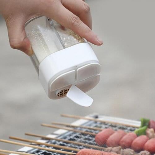 Seasoning Box Wide Application 4 in 1 PP 4 Compartment Mouldproof Seasoning Jar for Kitchen контейнер для еды