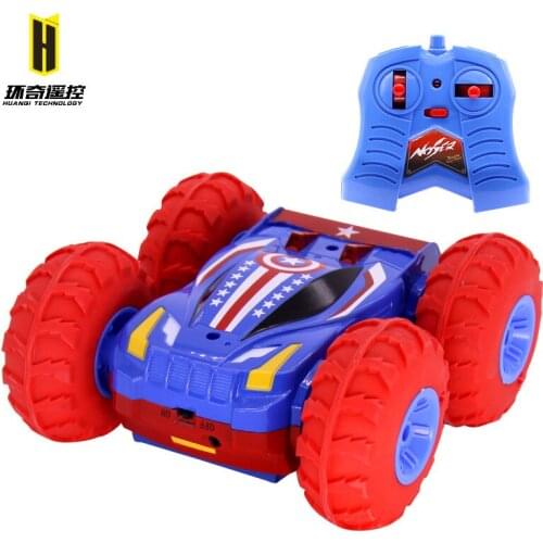 Free Shipping Roll Over Toy Cars Remote control Car inflatable double SUV 4WD electric Toy Stable RC Car jumping tumbling stunt