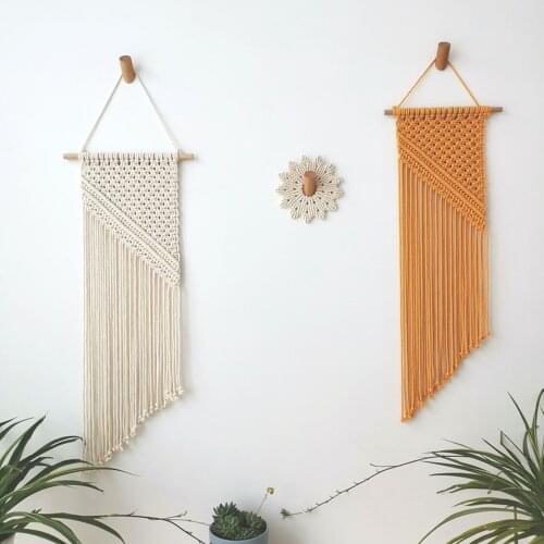 Boho Macrame Wall Hanging Tapestry Macrame Wall Decors
