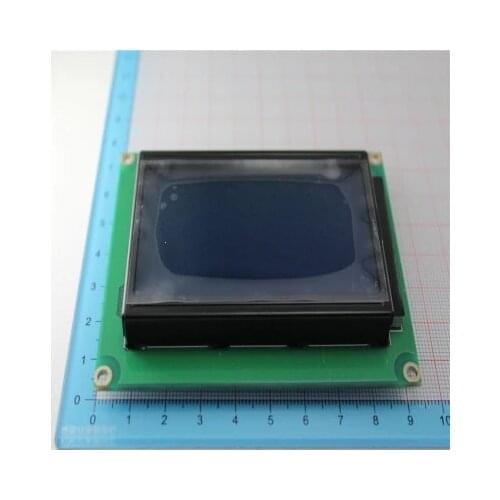 Panel 2pcs LCD12864 128x64 Dots Graphic Blue Color Backlight LCD Display Module 12864-5V ST7920