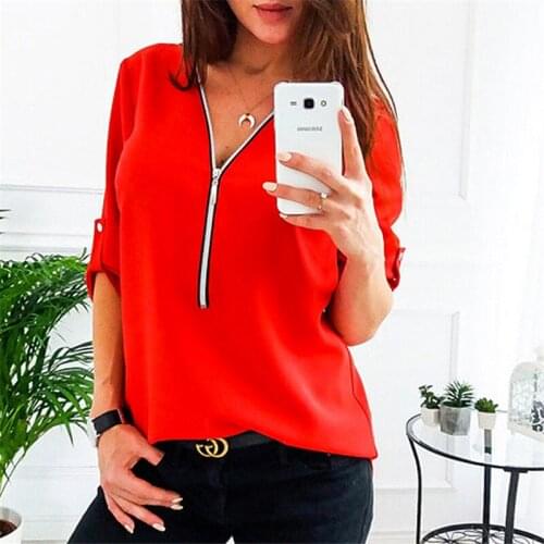 Long Sleeve Pullover Female Top Spring Autumn Shirts Plus Size Women Blouses European Style Woman Blouse
