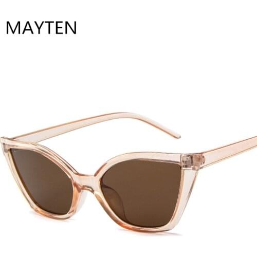 Hot Sell Cat Eye Sunglasses Women Oversize Ladies Sun Glasses Full Frame Summer Eyewear Oculos de sol UV400