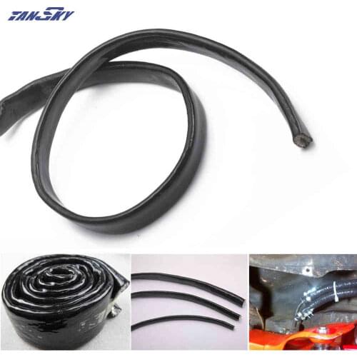 High Temperature Heat AN4 Vulcan Fire Sleeve Fire Braid Flame Shield 1/4X1M ID:6mm For FORD MONDEO TDCi 2.0 TK-FHGAN4