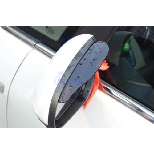 Rear View Rain Eyebrow Auto Mirror Rain Guard Visor Shield Shade For Toyota LC 200 Land Cruiser Prado FJ 120 150 100 Accessories