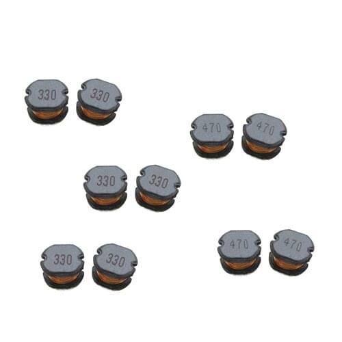 100Pcs SMD 7.8*7*5mm 1mH Chip Choke Coils Wire Wound Power Inductor
