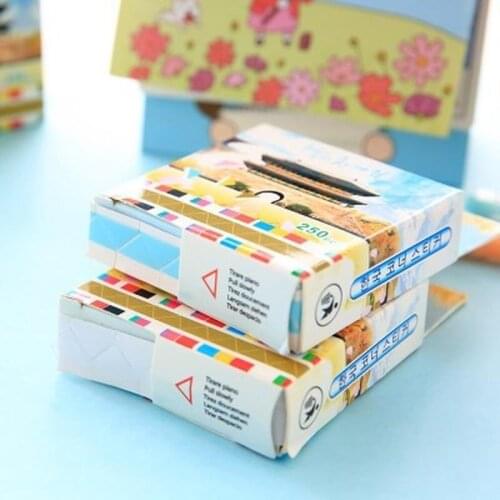 250 pcs/box Self Adhesive Photo Corner Stickers Scrapbook Accessories PVC Memorial Albums Frame Decor Environmental Protection