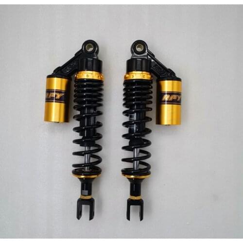 7mm spring 350mm MOTORCYCLE SHOCK ABSORBERS FOR Honda SUZUKI YAMAHA X MAX 300 XMAX 300 Kawasaki black