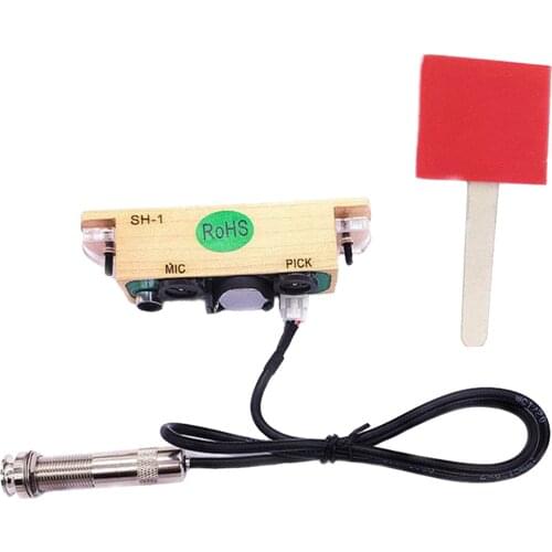 Acoustic Guitar Magnetic Pickup Punch-free Active EQ Playing Board Guitar
