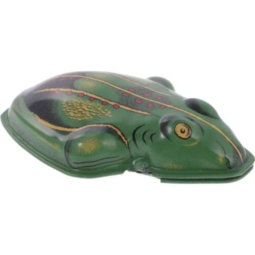 Kid Creative Wind Up Toys Metal Sounding Cicada/Cicada Model Tin Toy Multicolored Collectible Gift for Child Audlts Home Decor