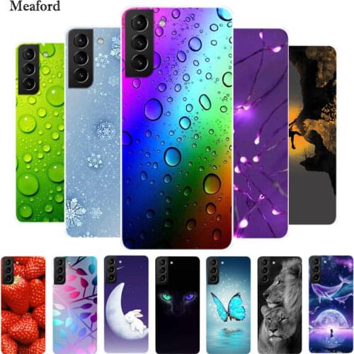 For Samsung S21 Case Silicone Soft Bumper Cover For Samsung Galaxy S21 Ultra Phone Cases Coque For Samsung S21 Plus Case S 21