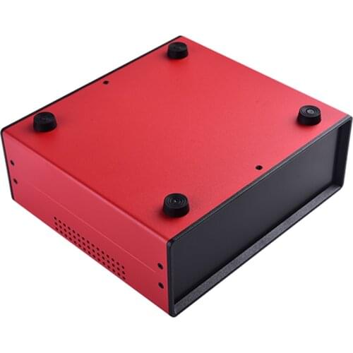 Taidacent Electrical Control Panel Box DIY Industrial Control Panel Enclosure Iron Metal Outer Body Power Supply Enclosure Box