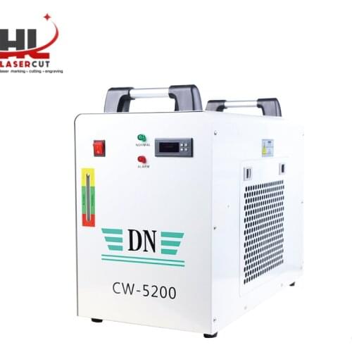 Industrial Water chiller CW 5200 Chiller CW-5200 6L Capacity Industrial Water Chiller CW-5200 For 130W/150W Laser Machine