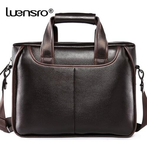 LUENSRO Men's Leather Bags